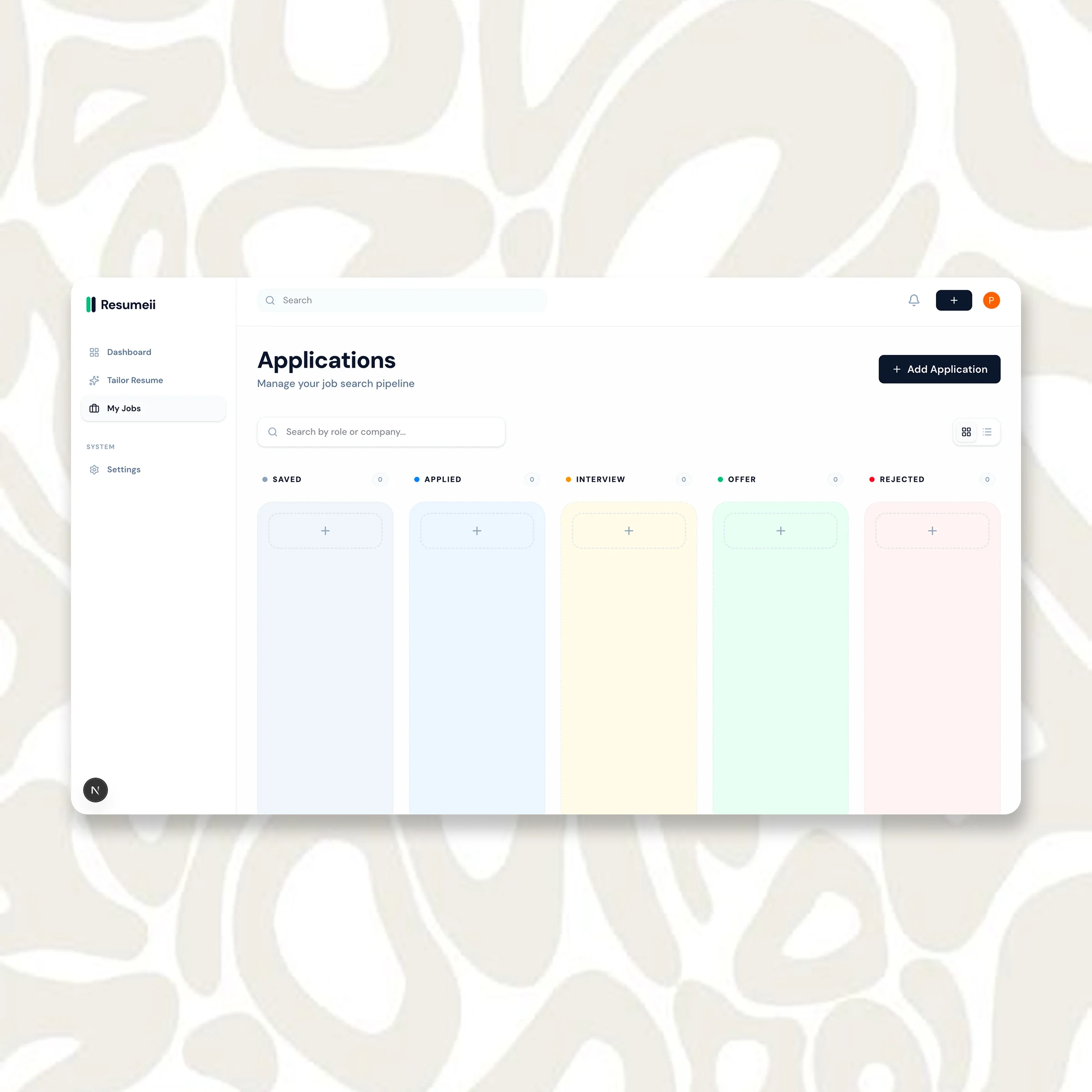 Kanban System UI